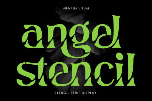 Angel Stencil: A Contemporary Serif for Modern Brands
