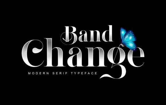 Band Change: The Modern Serif with a Vintage Soul