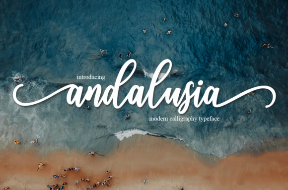 Discovering Andalusia: A Handwritten Font with Timeless Elegance
