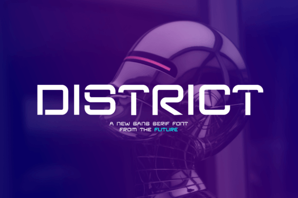 District: A Stencil Sans Serif for Tomorrow’s Designs