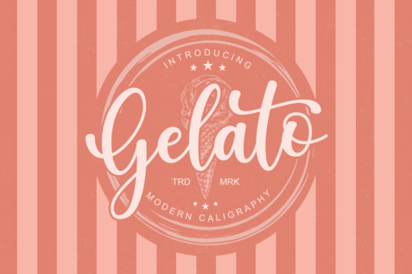Gelato: The Flowing Handwritten Font for Elegant Projects