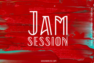 Jam Session: Your Friendly Display Font for Creative Projects