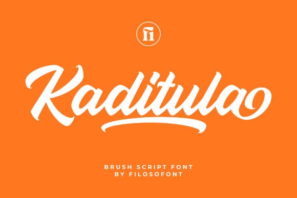 Kaditula: A Modern Brush Script for Standout Designs