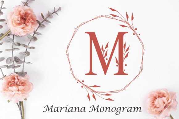 Mariana: A Monogram Font for Timeless Brand Elegance