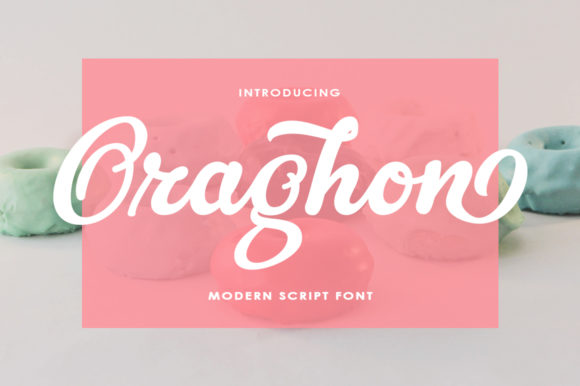 Oraghon: The Handwritten Font with Modern Elegance