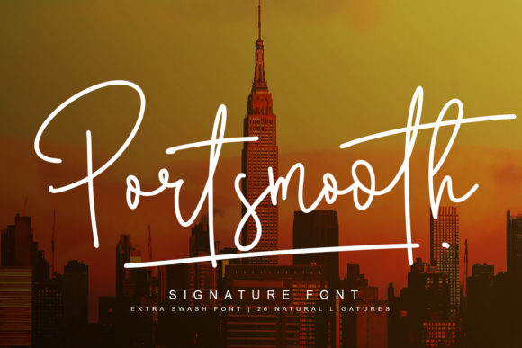 Portsmooth: The Handwritten Font That Feels Both Classic and Current