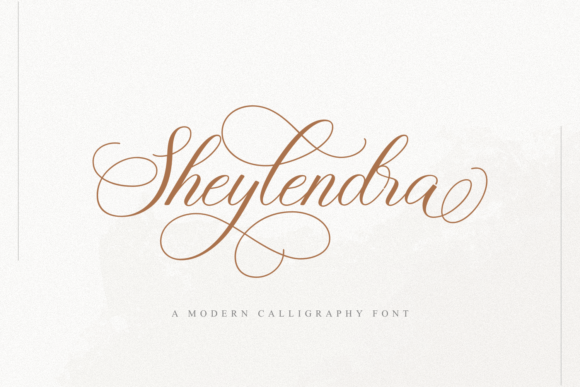 Sheylendra: The Modern Calligraphy Font for Classy Design