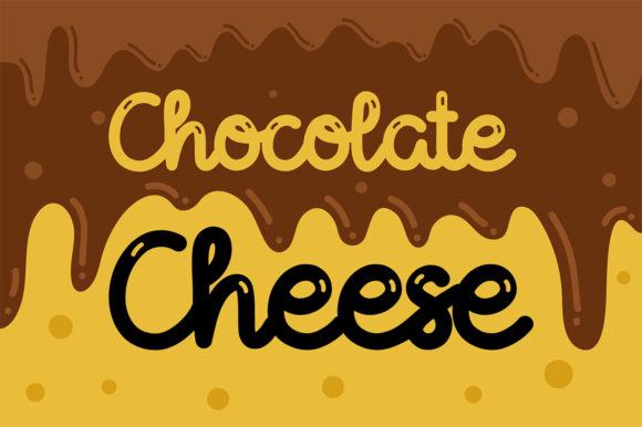 The Friendly Appeal of the Chocolate Cheese Typeface